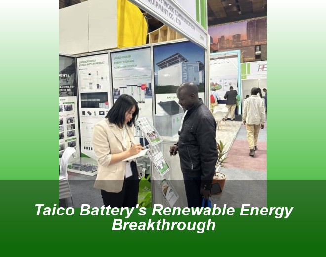 Taico Battery's Renewable Energy Breakthrough